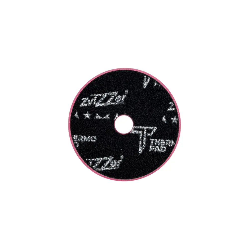 ZviZZer - Thermo Trapez Heavy Cut Pad red - Schleif-Pad rot 75mm_4