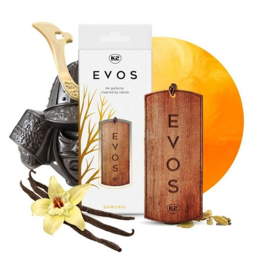 K2 - Evos Samurai - Holz Duftbaum - Kardamon & Vanille