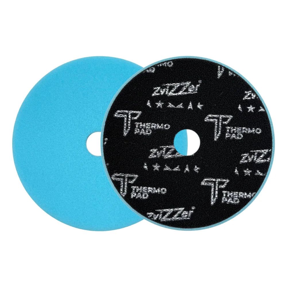 ZviZZer - Thermo Trapez Pre Cut Pad blue - Schleif-Pad blau 150mm