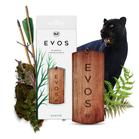 K2 Evos Hunter - Holz Duftbaum - Wild & Maskulin