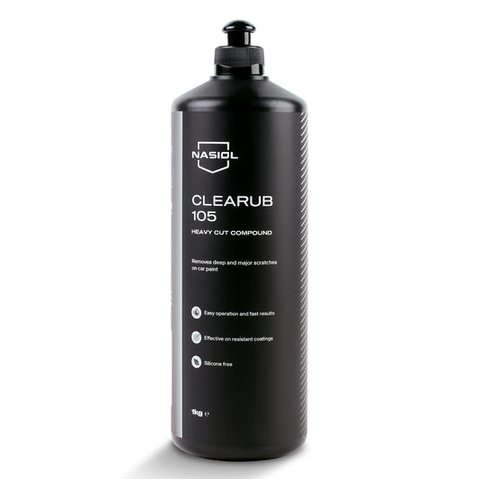 Nasiol CleaRub - Politur-Set 1Liter - 3-teiliges Komplettpaket für makellose Lackpflege_2