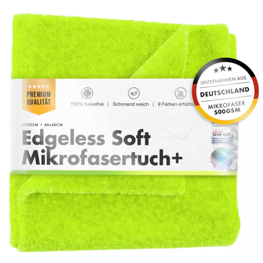 ChemicalWorkz - Edgeless Soft Touch Premium Towel green - Poliertuch grün 40x40cm 500GSM