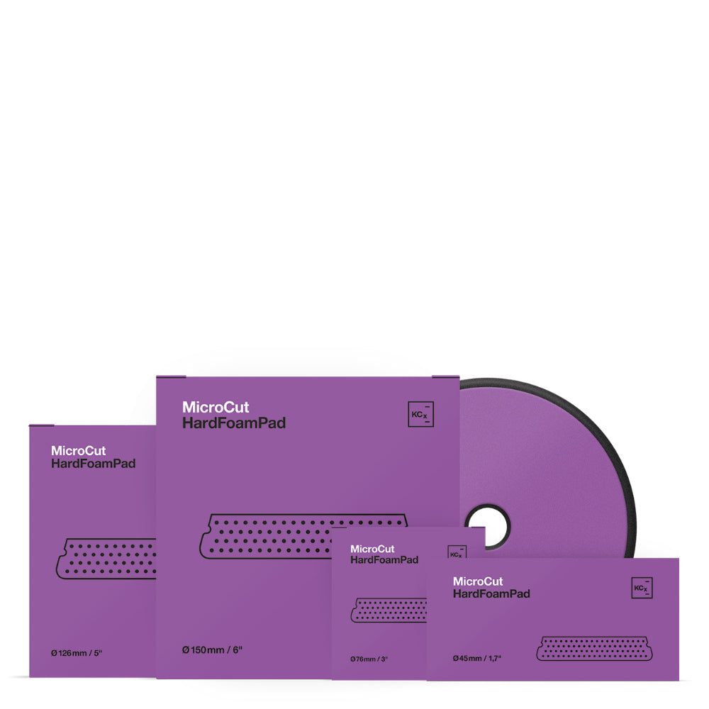 Koch Chemie - Micro Cut HARD Foam Pad - mittlerer Polierschwamm - 126mm