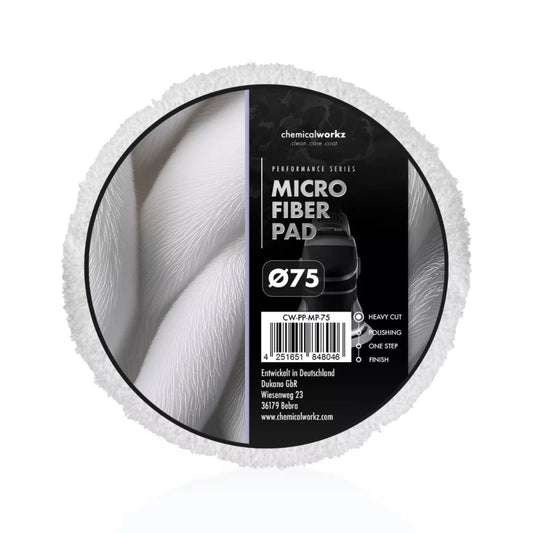 ChemicalWorkz - Microfiber Performance Pad - Mikrofaser Pad 75mm