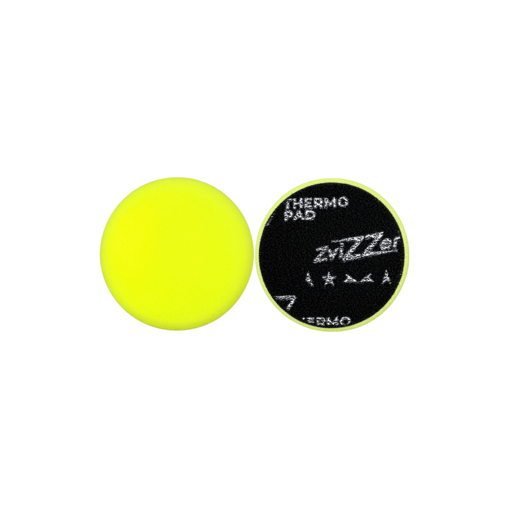 ZviZZer - Thermo Trapez Fine Cut Pad yellow - Hochglanz-Pad gelb 55mm