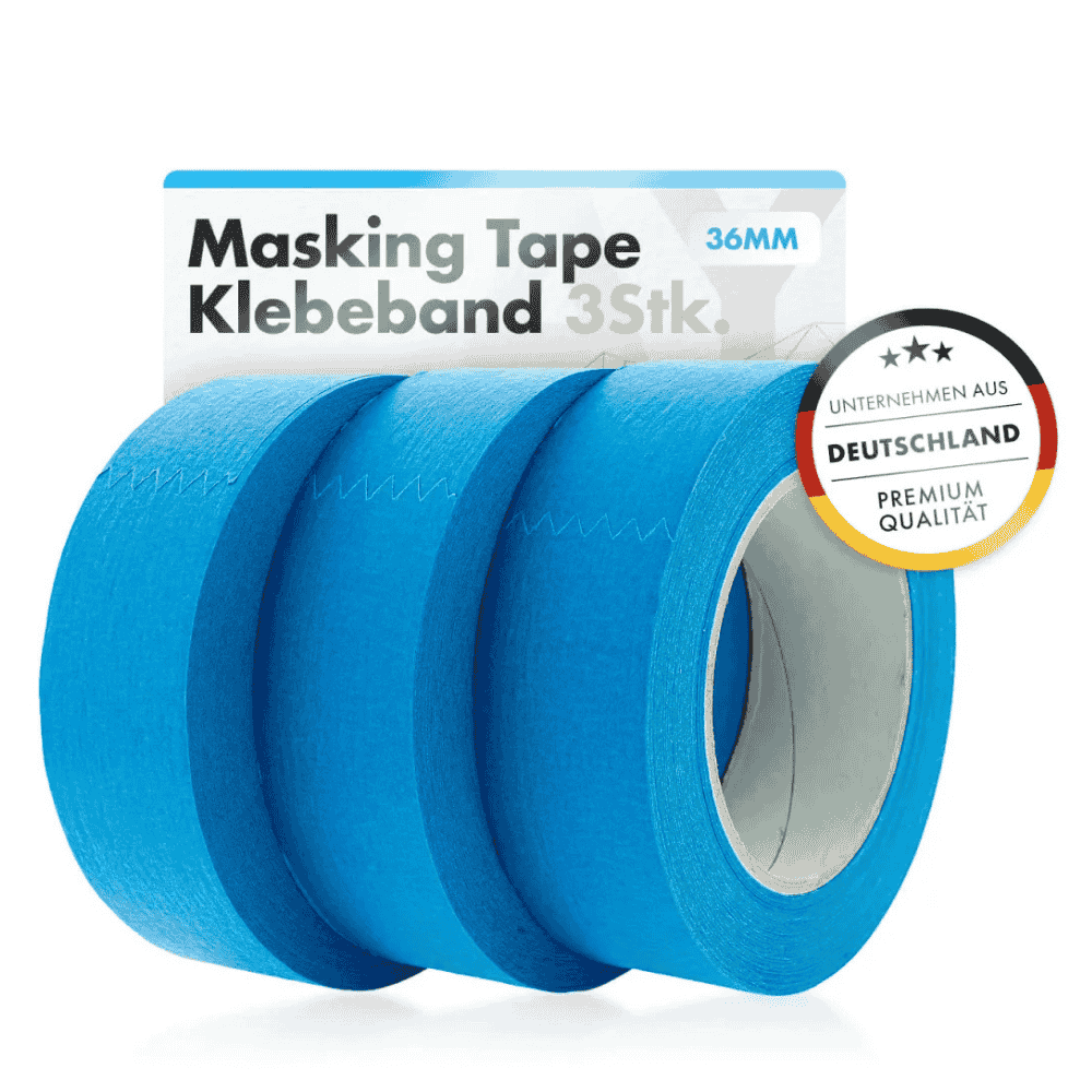 ChemicalWorkz - Masking Tape Klebeband Blau 36mm 3Stk.