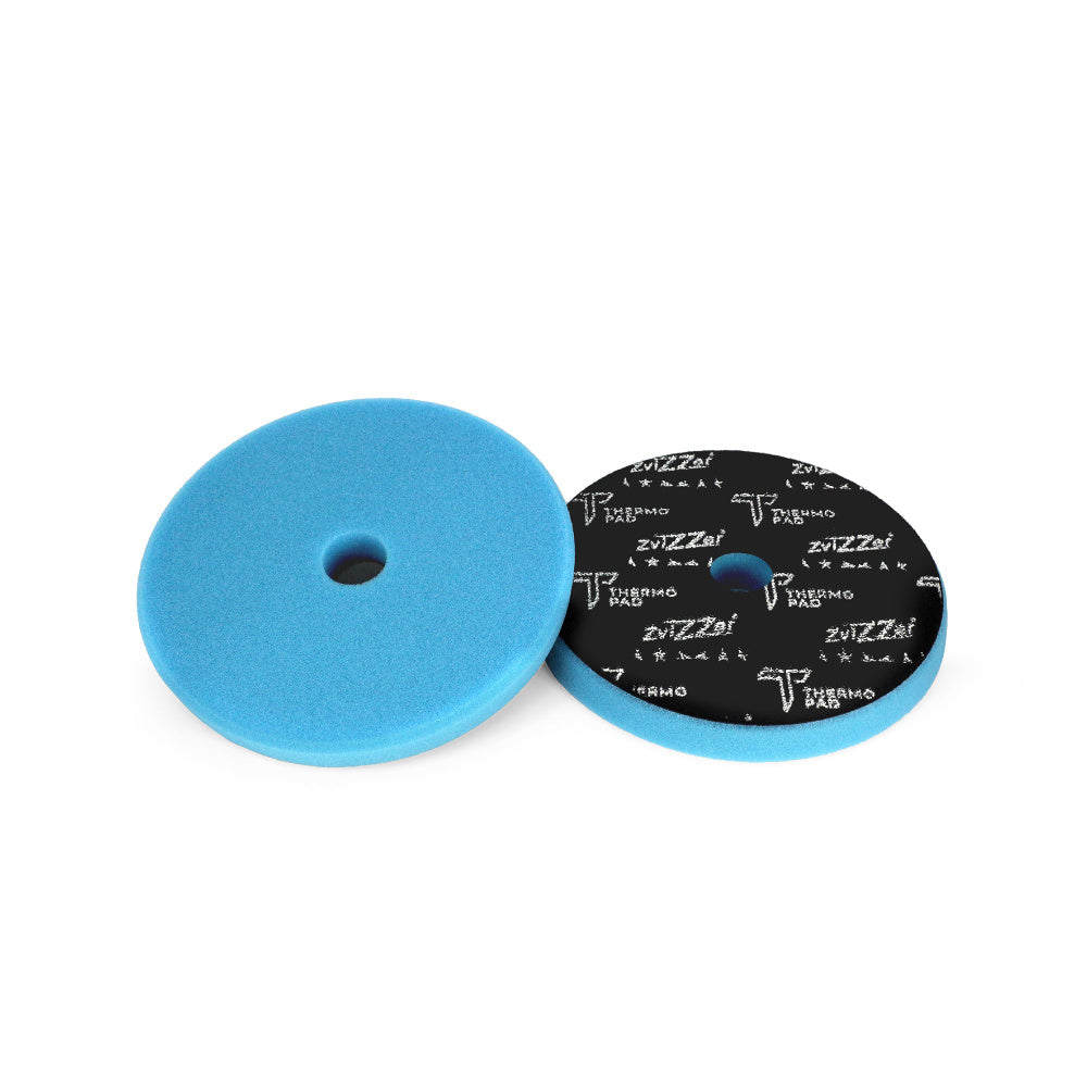 ZviZZer - Thermo Trapez Pre Cut Pad blue - Schleif-Pad blau 150mm_2