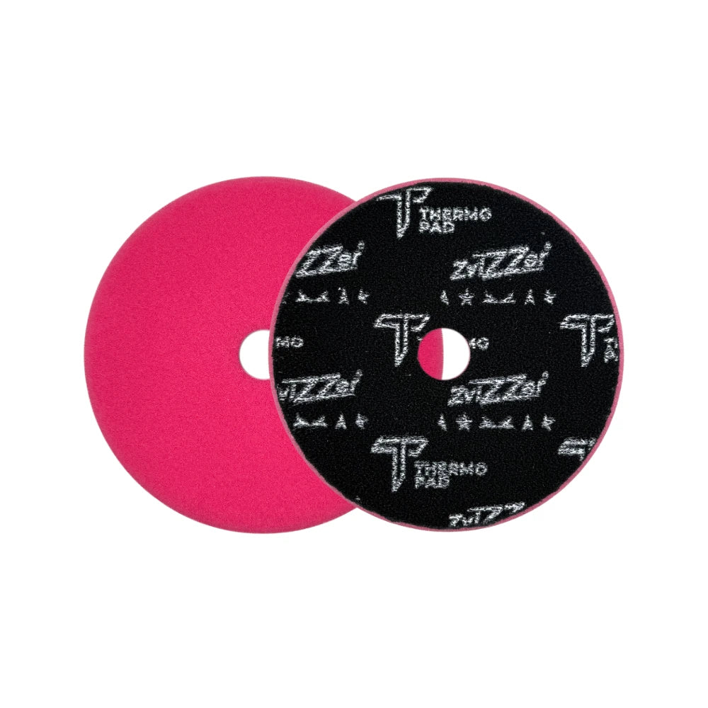ZviZZer - Thermo Trapez Heavy Cut Pad red - Schleif-Pad rot 125mm