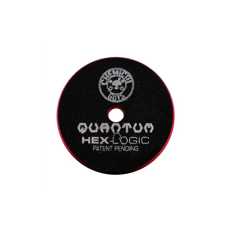 Chemical Guys - HEX LOGIC QUANTUM ULTRA LIGHT FINISHING PAD RED 6.5 INCH -  165mm