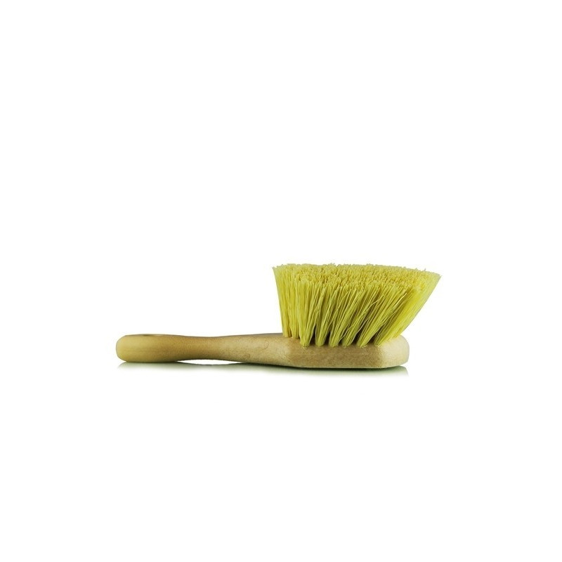 Chemical Guys - CHEMICAL RESISTANT STIFFY BRUSH YELLOW - SPAZZOLA STIFFY RESISTENTE AI CHIMICI GIALLA