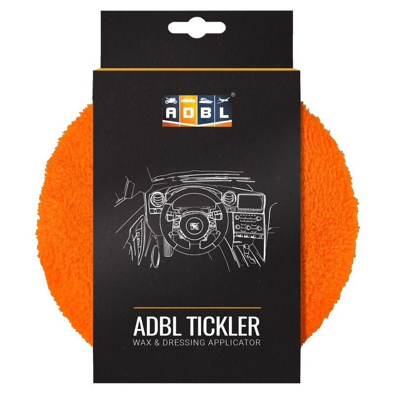 ADBL - Tickler - Mikrofaser Wax & Dressing Applikatorpad 16cm