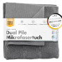 ChemicalWorkz - Dual Pile Towel Grey - Poliertuch grau 40x40cm 350GSM