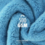 ChemicalWorkz - Edgeless Soft Touch Premium Towel blue - Poliertuch blau 40x40cm 500GSM