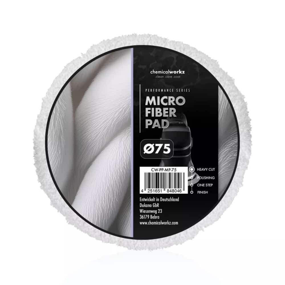 ChemicalWorkz - Microfiber Performance Pad - Pad in microfibra 75mm