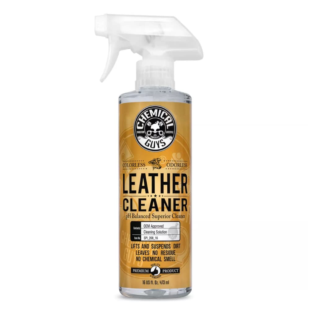 Chemical Guys - Leather Cleaner - Læderrens uden duft- og farvestoffer 473ml