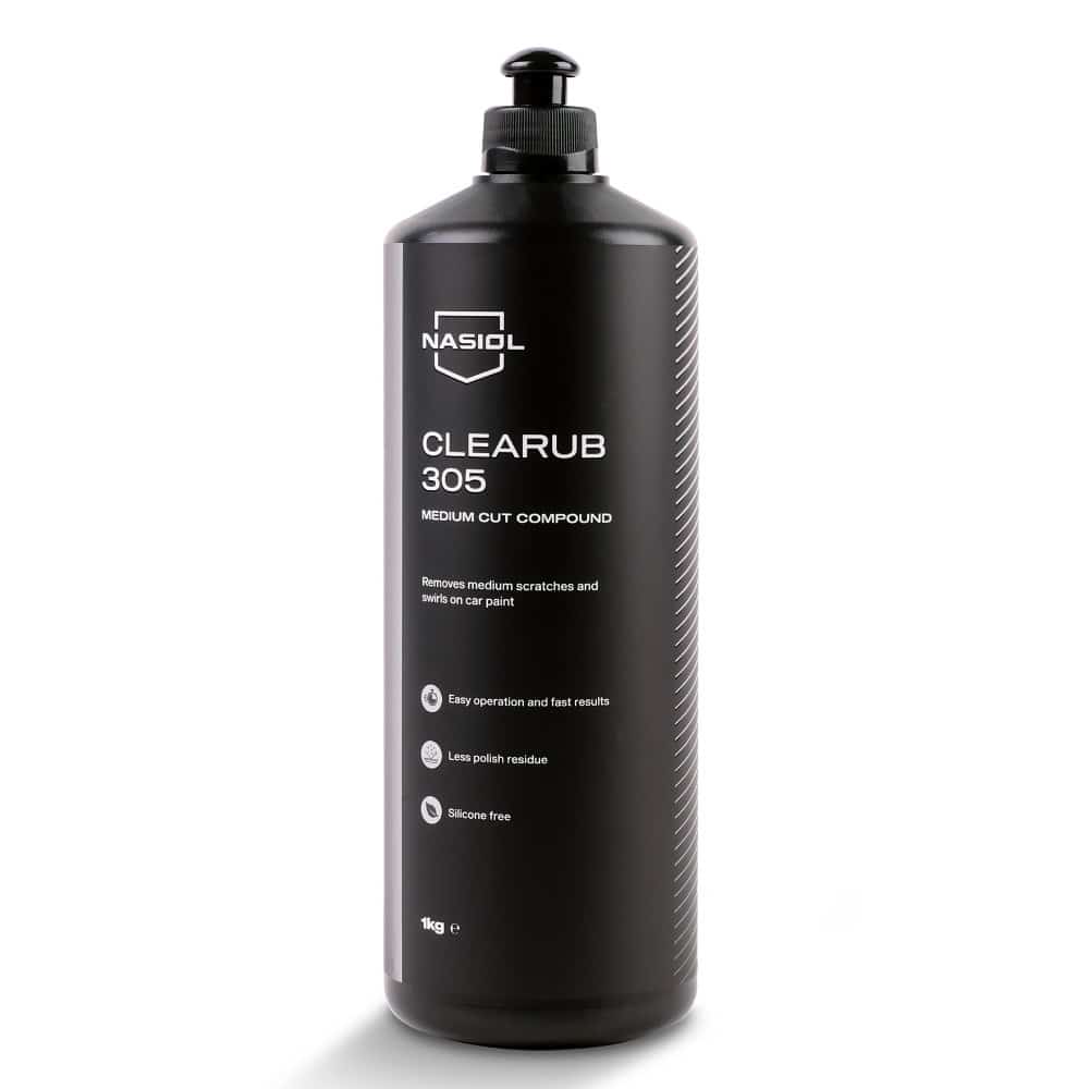Nasiol - CleaRub 305 Medium Cut Compound - Lucidante abrasivo fine 1L