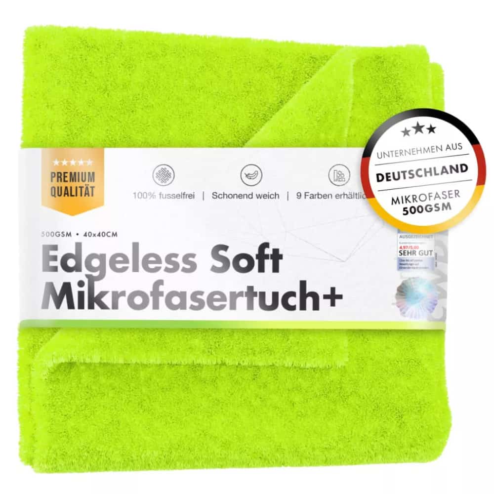 ChemicalWorkz - Edgeless Soft Touch Premium Towel green - Poliertuch grün 40x40cm 500GSM