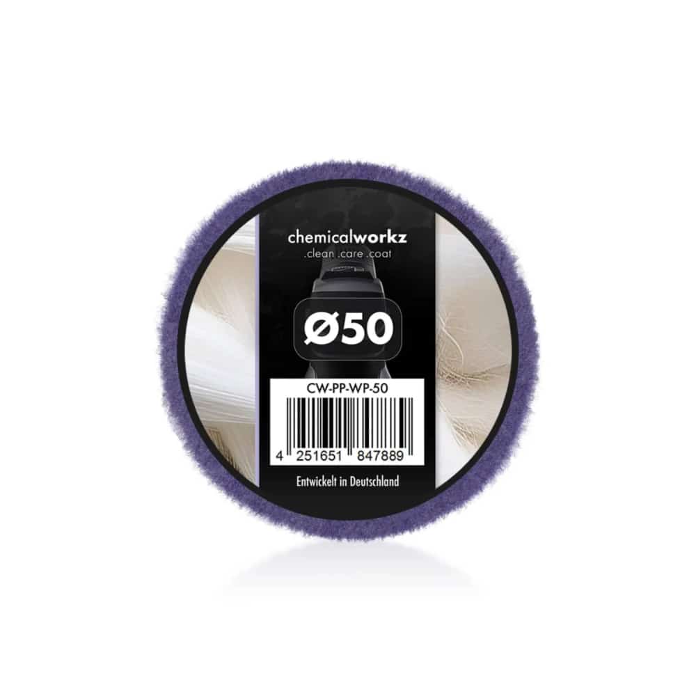 ChemicalWorkz - Wool Cutting Performance Pad - Tampone di lucidatura in lana 50mm
