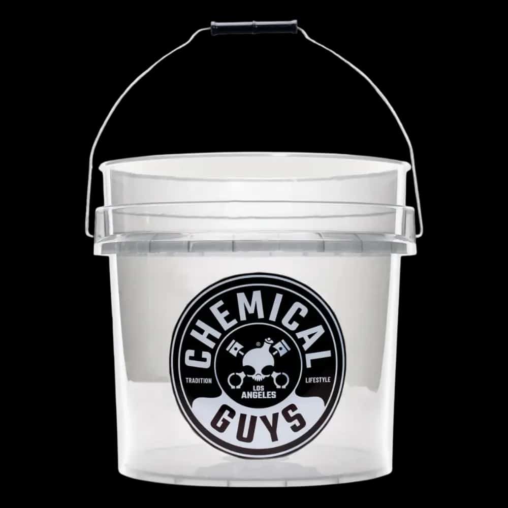 Chemical Guys - 4,25-Gallonen-Wascheimer Ultra Clear mit Logo 17L