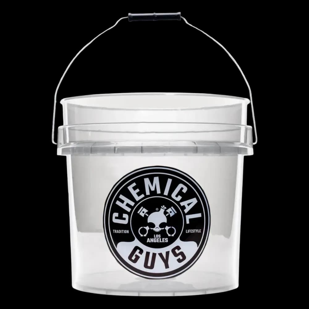 Chemical Guys - 4,25-Gallonen-Wascheimer Ultra Clear mit Logo 17L