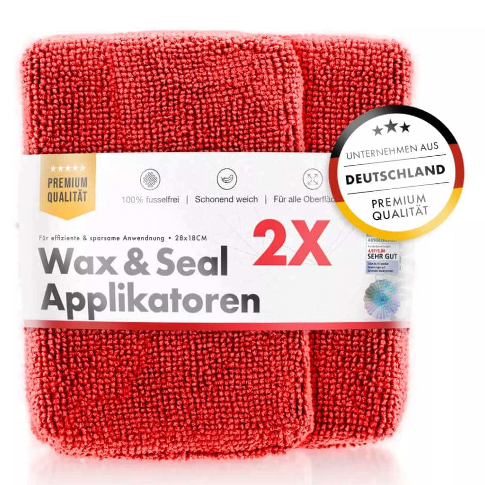 ChemicalWorkz - Microfiber Waxing/Sealant Rot - Applikator 2Stk.