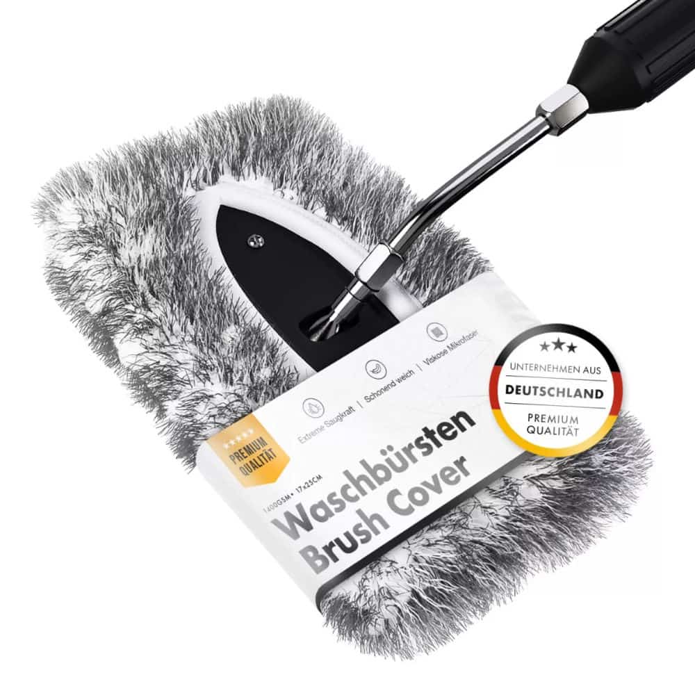 ChemicalWorkz - Wash Brush Cover V2 schwarz - Waschbürstenüberzug 1400GSM 17x25cm