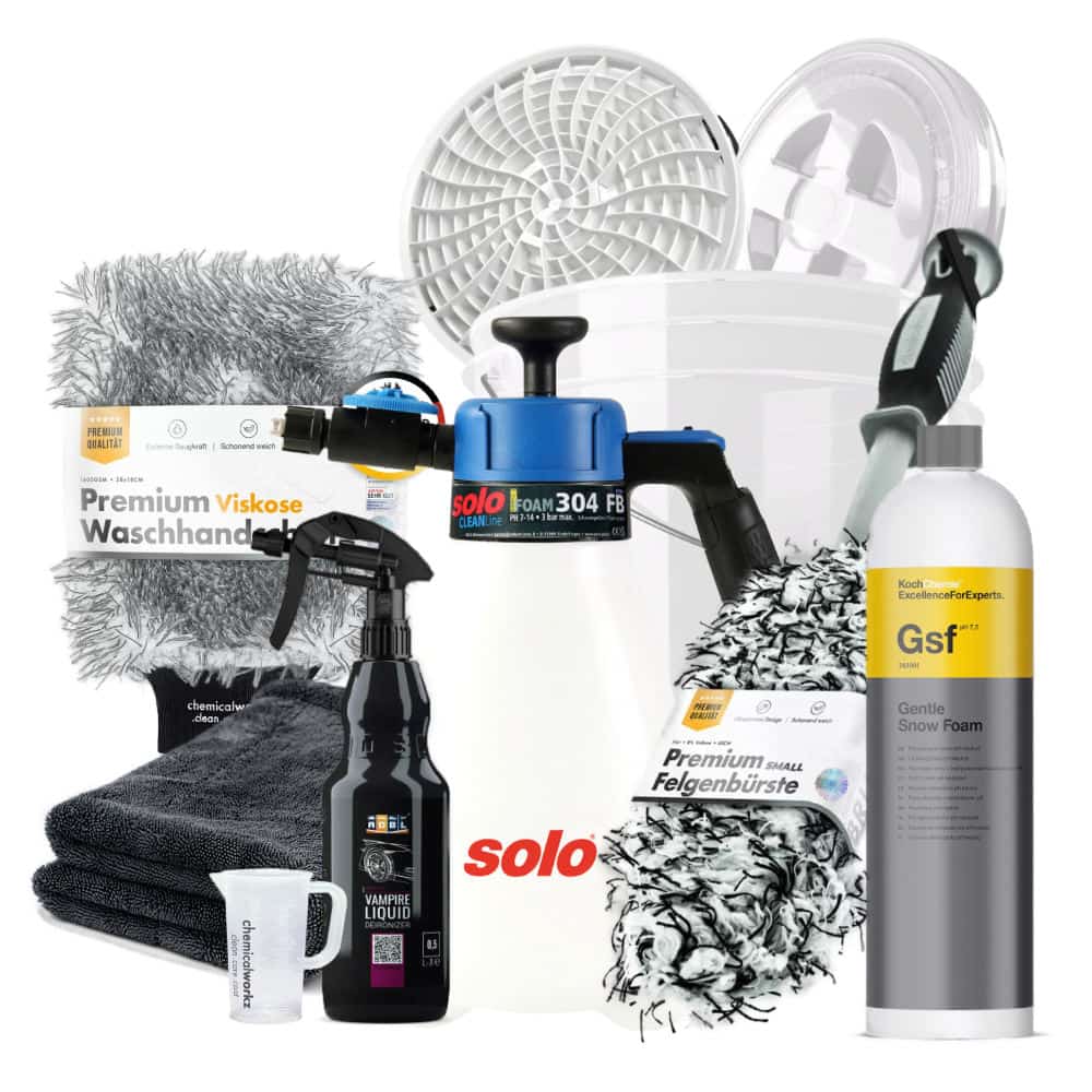 Car Wash Set - White
