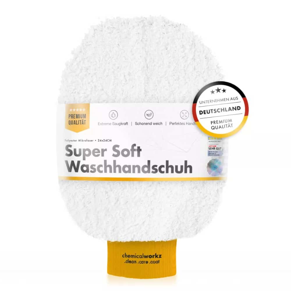 ChemicalWorkz - Wash Mitt - Mănușă de spălat supermoale aurie 23x17cm