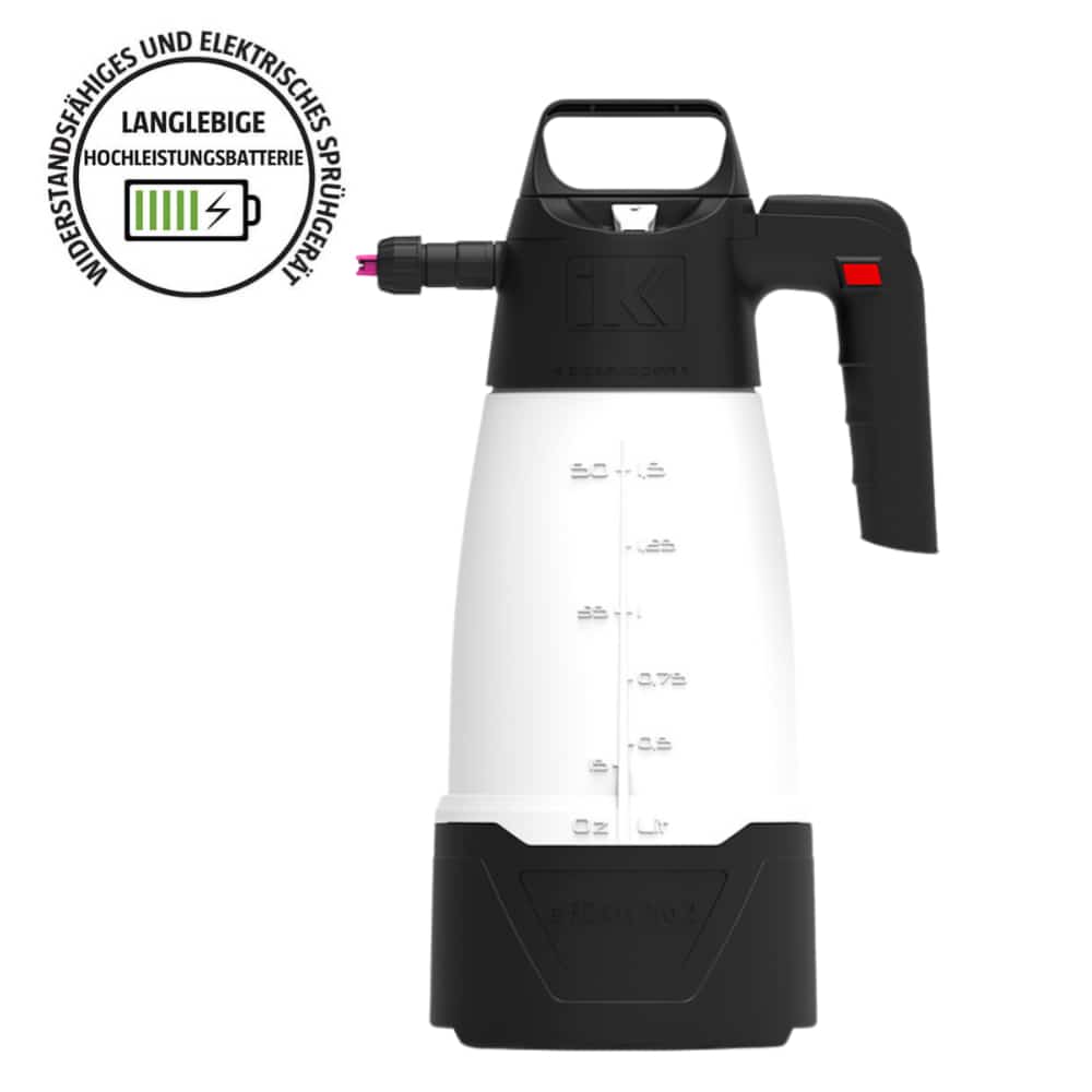 Goizper - IK E-FOAM Pro 2 - Elektrischer Akku-Schaumdrucksprüher