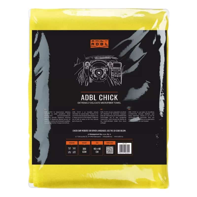 ADBL - Chick - Spezial Mikrofasertuch 40x40cm 300GSM