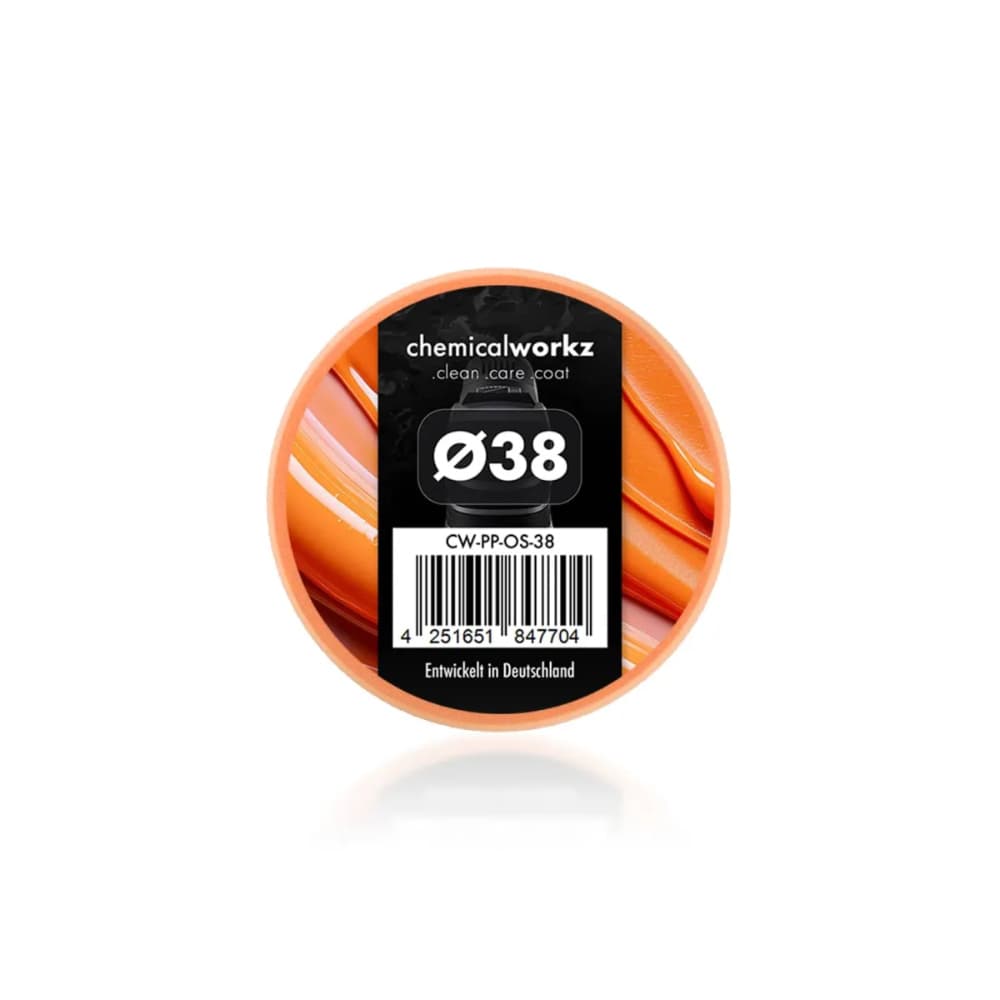 ChemicalWorkz - One Step Performance Pad - Polersvamp 38mm orange