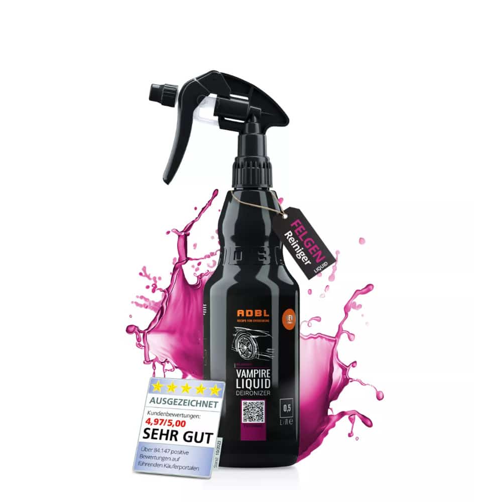 ADBL - Vampire Liquid - Nettoyant jantes & éliminateur de rouille volante 500ml