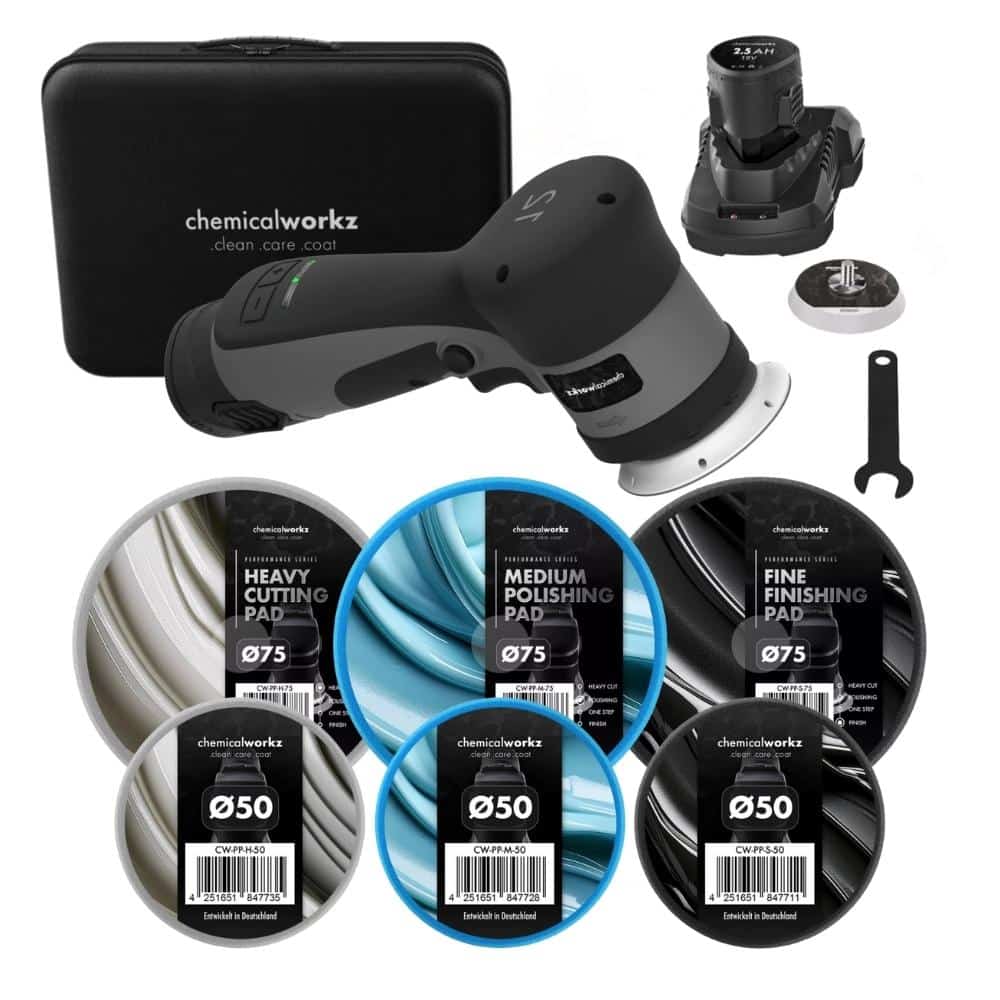 ChemicalWorkz DA12 Pulidora + SET con Pads
