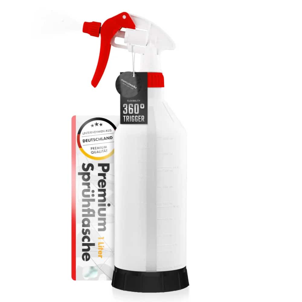ChemicalWorkz - Flacone spray rosso con trigger Canyon a 360° - 1L