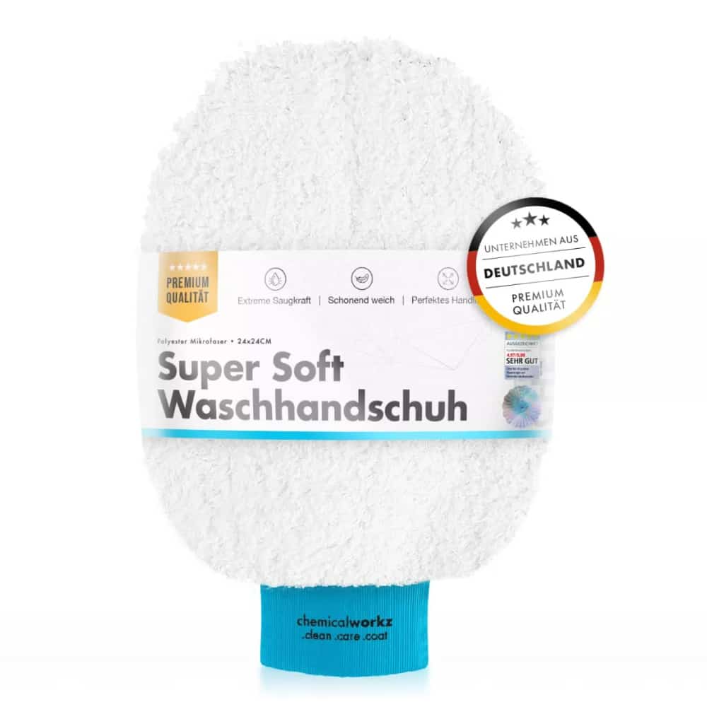 ChemicalWorkz - Wash Mitt - Mănușă de spălat supermoale turcoaz 23x17cm