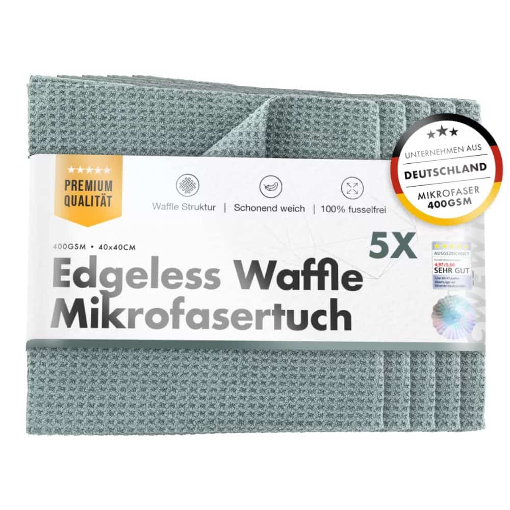 ChemicalWorkz - Edgeless Waffle Towel - Glastuch 400GSM 40x40cm 5Stk.