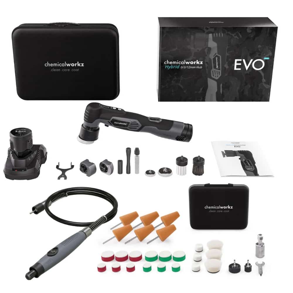 ChemicalWorkz Evo Mini Poliermaschine + Mini Polishing System - SET