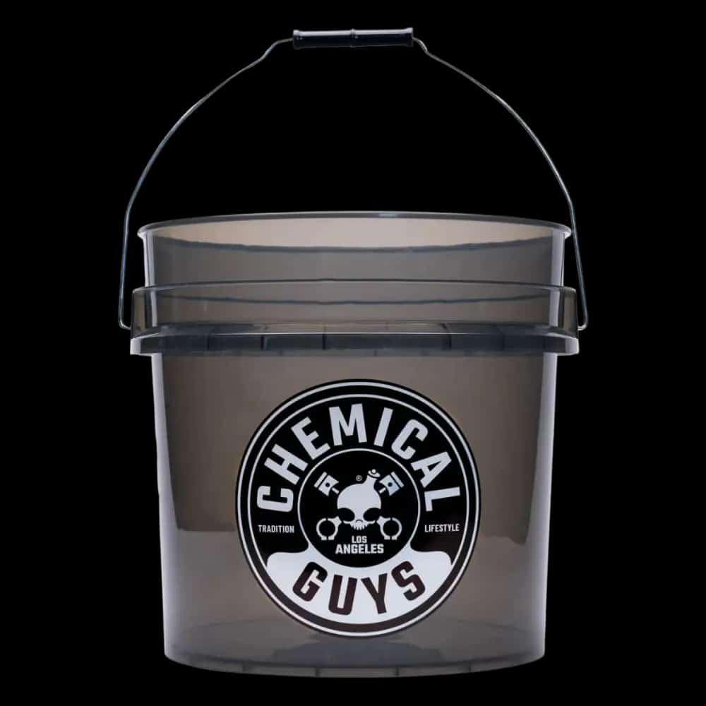 Chemical Guys - 4,25-Gallonen-Wascheimer Smoking Black mit Logo 17L