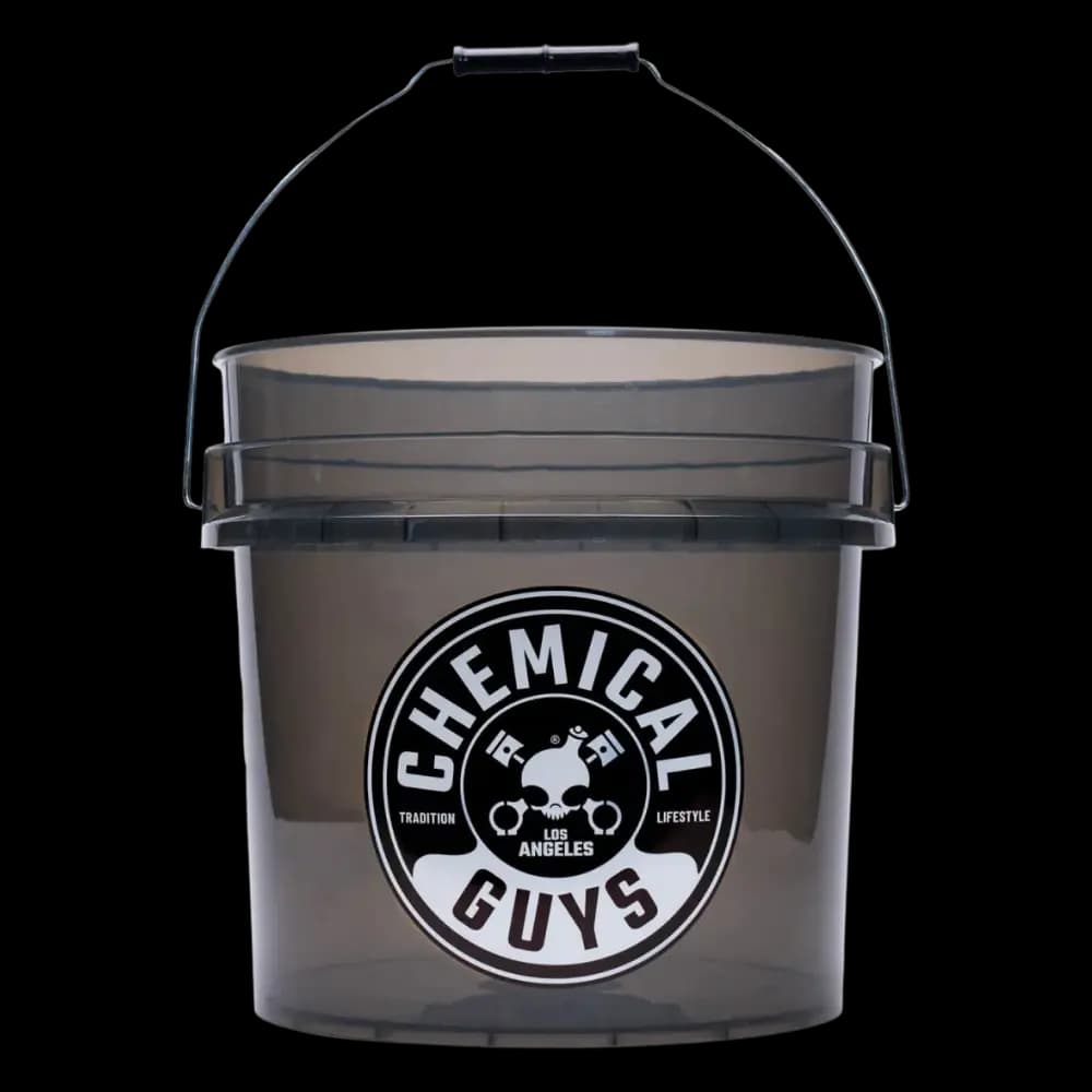 Chemical Guys - 4,25-Gallonen-Wascheimer Smoking Black mit Logo 17L