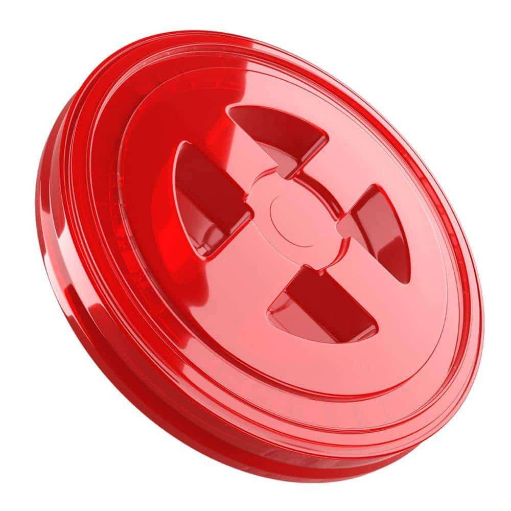 ChemicalWorkz - Performance Buckets Lid clear red - Pokrov vedra za pranje, rdeč