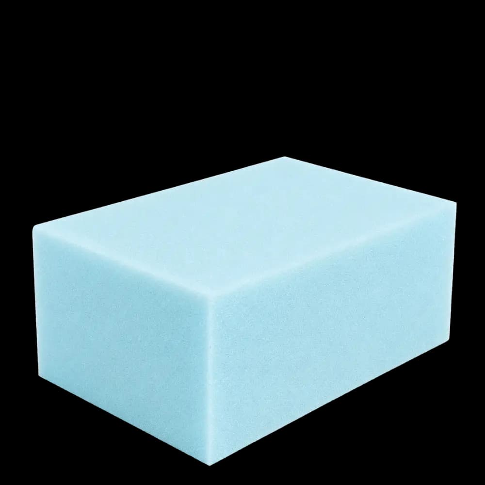 Ledermax - pelle - spugna applicatore blu grande 10x7x4cm