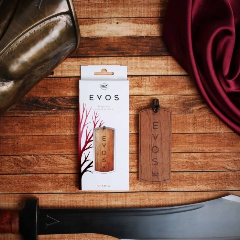 K2 - Evos Sparta - Holz Duftbaum - Zedernholz trifft Grapefruit_4