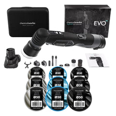 ChemicalWorkz Evo Mini Poliermaschine + SET mit Pad