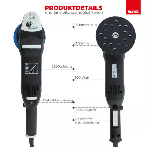 RUPES - BigFoot LHR15 MARK III Exzenterpoliermaschine_3