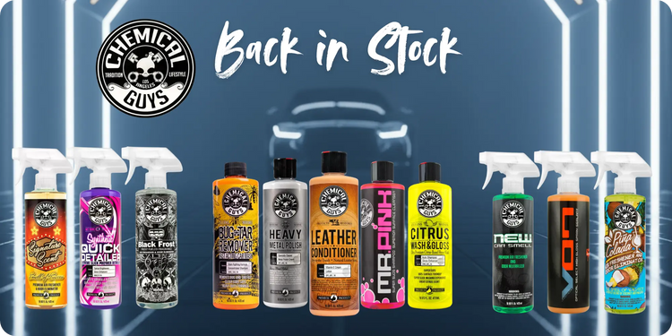 Back in Stock Chemical Guys