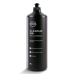 Nasiol CleaRub - Politur-Set 1Liter - 3-teiliges Komplettpaket für makellose Lackpflege_2