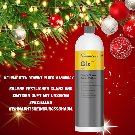 Koch Chemie - Gentle Snow Foam X-Mas - Reinigungsschaum pH-neutral - 1L