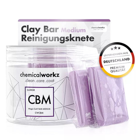 ChemicalWorkz - Magic Clay Bar - 2x50g medium