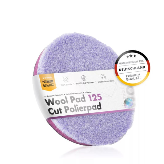 ChemicalWorkz - Woolpad - Wool Polierpad 125mm_2