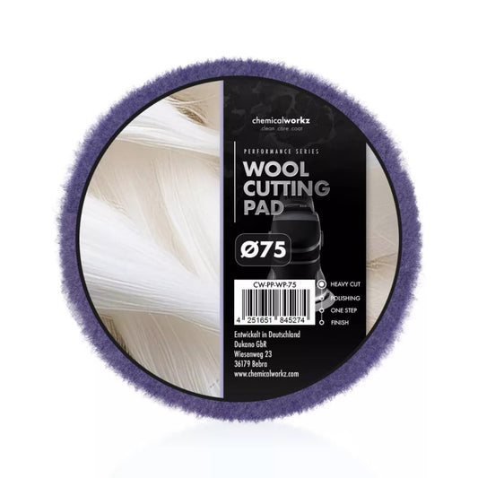 ChemicalWorkz - Woolpad - Wool Polierpad 75mm